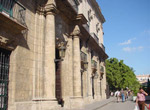 Palacio de Los Capitanes Generales. Vista lateral.