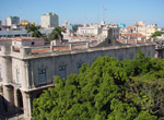 Palacio de Los Capitanes Generales. Vista aerea.
