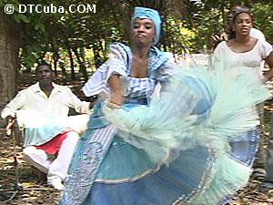 Yemayá dance.