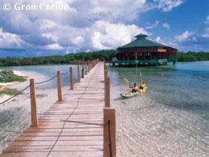Bridge. Covarrubias beach.
