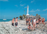 Excursion to Cayo Iguana.