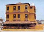 Façade of La Rusa Hotel.