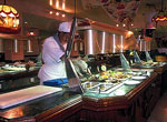 Hotel Nacional de Cuba. Mesa buffet.