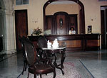 Santa Isabel Hotel. Front desk