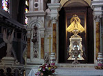 Caridad del Cobre Sanctuary. Image of the Virgin