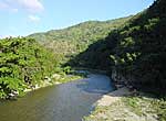 River and mountains in Baracoa.