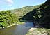 River and mountains in Baracoa.