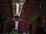 Los Frailes Inn. Central patio