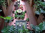 Los Frailes Inn. Interior patio