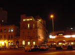 Vista exterior nocturna, Hotel San Miguel