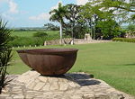 La Demajagua. Vista desde la casa.